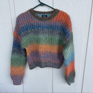 Urban Outfitters BDG Colorful Knit Sweater